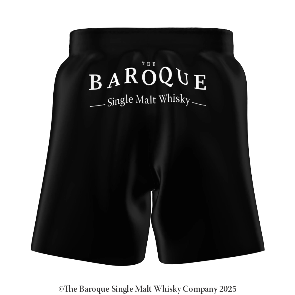 shorts rear baroque whisky