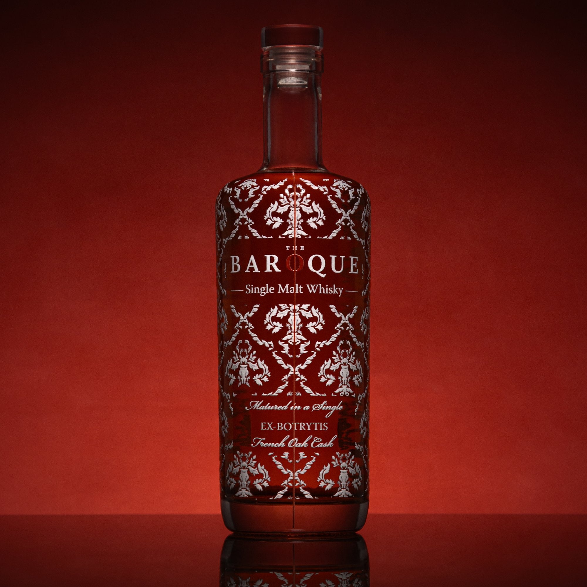 Baroque Single Malt whisky matured in a single ex-Botrytis French oak cask, Premium Range